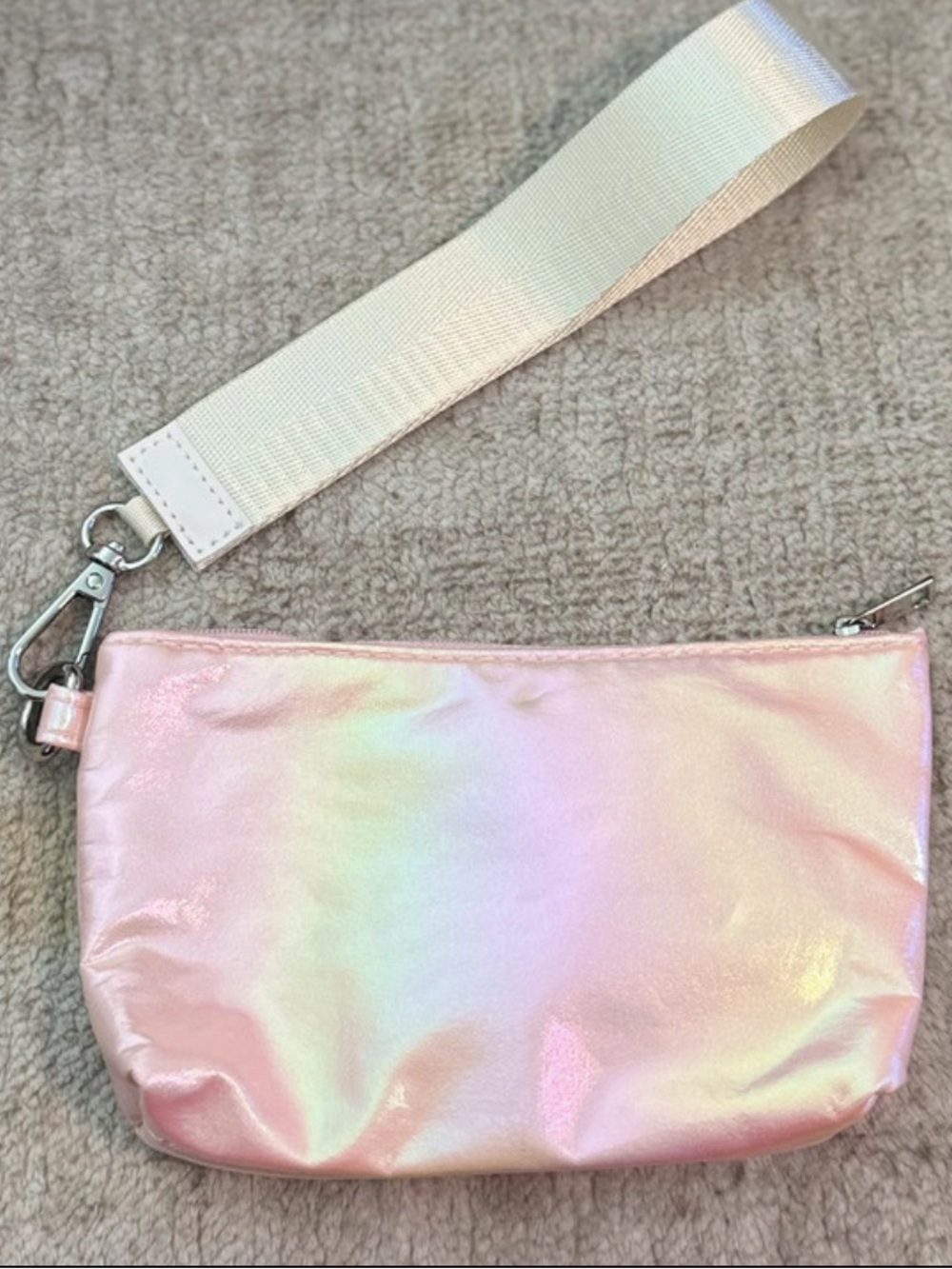 Iridescent Pink Wristlet Clutch - Women Bags